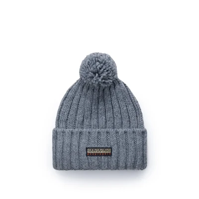 Afbeelding van Napapijri Muts, Heren, Maat: One Size, Medium grey melange