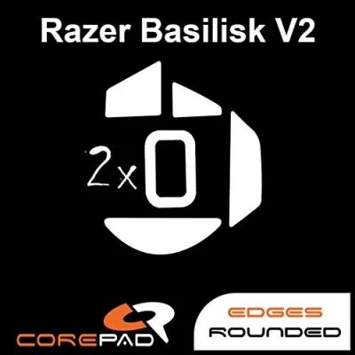 Afbeelding van Corepad Skatez PRO 183 vervangende muisvoeten voor Razer Basilisk V2