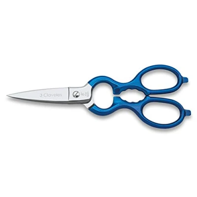 Afbeelding van Keukenschaar 3 Claveles 8&quot; Roestvrij staal Blauw Multifunctioneel