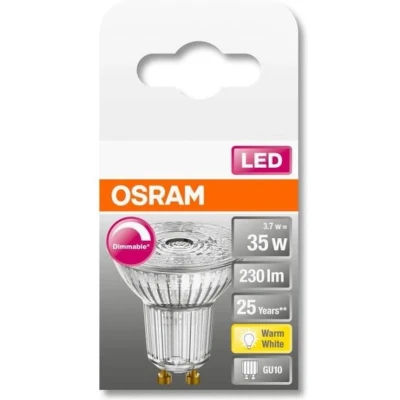 Afbeelding van OSRAM LED reflectorlamp Lampvoet: GU10 Warm wit 2700 K 3,70 W SUPERSTAR PAR16 [Energie efficiëntieklasse A+]