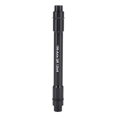 Afbeelding van Snelsluiting steekas adapter, fiets spies 12 mm voor naar 9 vork adapter(zwart)