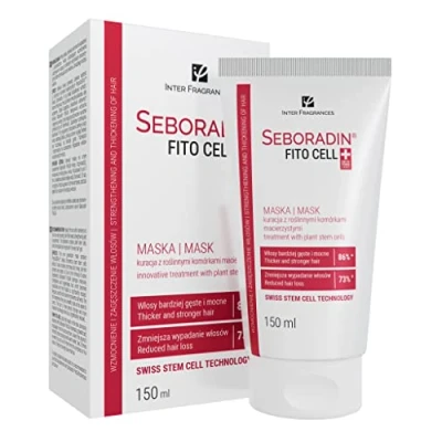 Afbeelding van Soboradin Fitocell Mask, Haarverlies en Hergroei Mask met Swiss Technology Stem Cells Phytocelltec ™ Malus Domestica i Biotine, voor Mannen Vrouwen, 150 ml
