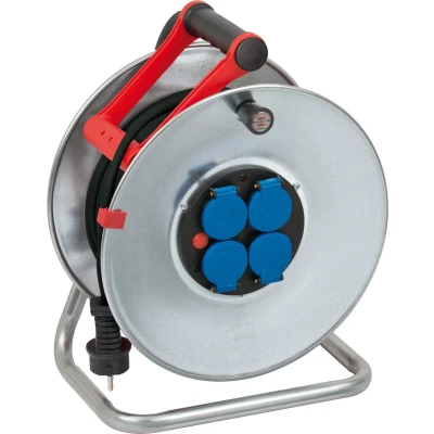 Afbeelding van Brennenstuhl Garant S IP44 kabelhaspel 25m H07RN F 3G2,5 penaarde