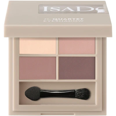 Afbeelding van IsaDora The Eyeshadow Quartet 01 Muddy Nudes