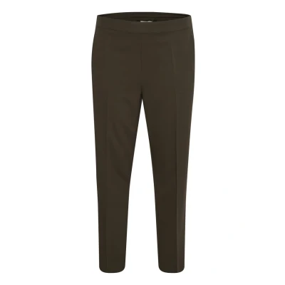 Afbeelding van Kaffe Curve Sakira LONG Broek, Dames, Maat: 44, Forest night