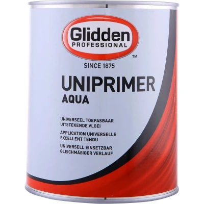 Afbeelding van glidden aqua uniprimer kleur 1 ltr