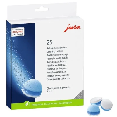 Afbeelding van Jura 3 in 1 Reinigingstabletten 25st