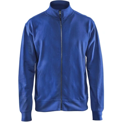 Afbeelding van Blaklader 3371 Werksweater Met Rits Korenblauw