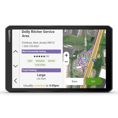Afbeelding van Garmin dēzl LGV820 Truck GPS satteliet navigatie 8&quot; display Stembediening Live verkeersinformatie