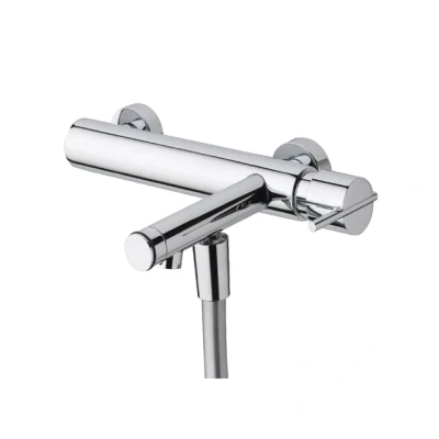 Afbeelding van Waterevolution S22 badmengkraan met handdoucheset opbouw RVS T430IE