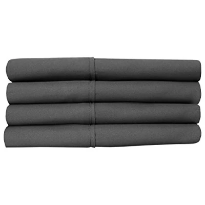 Afbeelding van Twin XL Size Beddengoed 4 delige 1500 Supreme Collectie Fijn Geborsteld Microfiber Deep Pocket X Large Lakenset 1 EXTRA KUSSEN GEVALLES, GROTE WAARDE, XL, Grijs