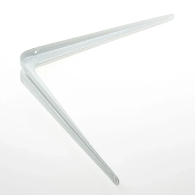 Afbeelding van Dulimex ES 13502 Plankdrager staal geperst 300 x 350mm wit gelakt 0513.101.3035