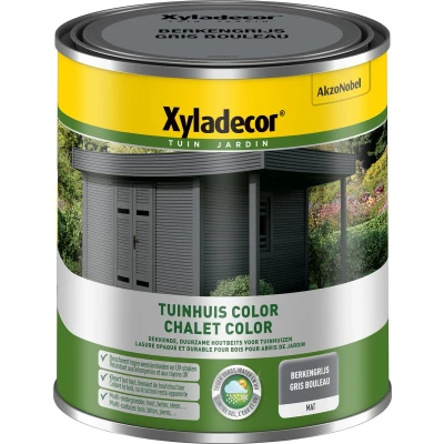 Afbeelding van Xyladecor Houtbeits Tuin Color 1l Berkengrijs