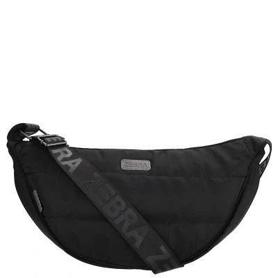 Afbeelding van Zebra Trends Elske Crossbodytas Schoudertas Puffy Lichtgewicht Gewatteerd Zwart