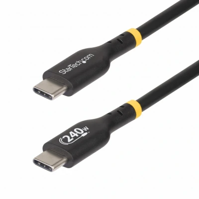 Afbeelding van StarTech COM 6ft USB C Oplaadkabel IF Certified kabel 240W PD EPR 2.0 Type Laptop (1.80 m, 2.0),