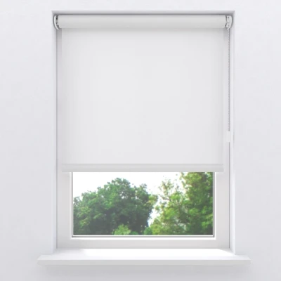 Afbeelding van Elektrisch Rolgordijn Easy Lichtdoorlatend Bright White 110x275cm (Wit)