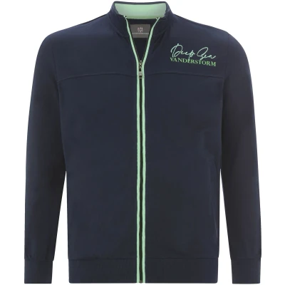Afbeelding van Jan Vanderstorm Javald Sweater met rits, Heren, Maat: Large, Dunkelblau