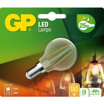 Afbeelding van Gp Led retrofit classic p (25) 2.1w e27 778111 ldc 745GPMGL078111CE1