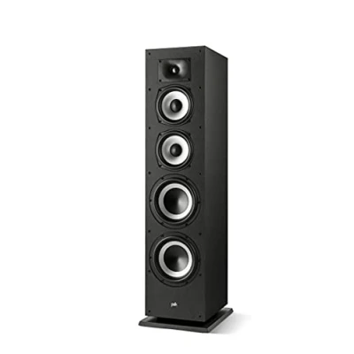Afbeelding van Polk Monitor XT70 Zwart Vloerstaande speakers met hoog resolutie geluid