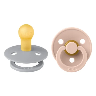 Afbeelding van 2x Bibs Fopspeen Maat 2 6 18 mnd Vanilla Cloud stuks