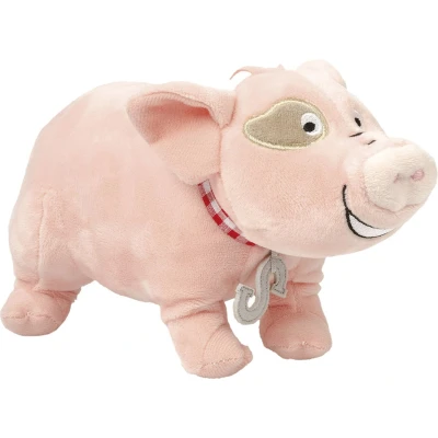 Afbeelding van Bambolino Toys Knuffel Pluche Fien en Teun Sebastiaan het Varken, 22cm