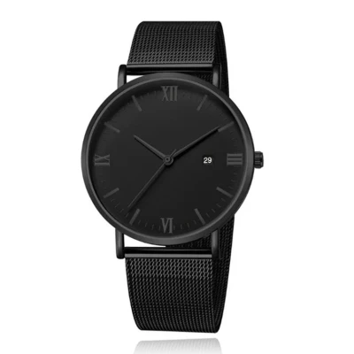 Afbeelding van LGT JWLS Herenhorloge met Mesh Band Zwart
