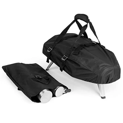 Afbeelding van Onlyfire pizzaovenafdekking voor Ooni Fyra 12, waterdicht, 600D polyester Oxford, met draagriem, pizzaoven accessoires