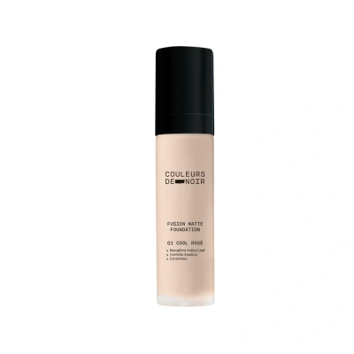 Afbeelding van Les Couleurs De Noir Fusion Matte Foundation 01 Cool Rosé 30ml