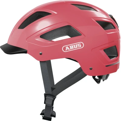 Afbeelding van Abus Hyban 2.0 urban helm BikeTotaal.nl Rood