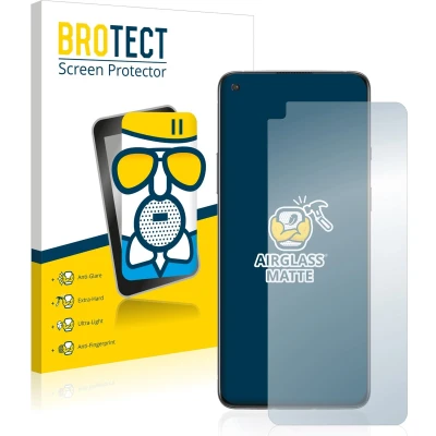 Afbeelding van BROTECT Screenprotector voor OnePlus 8T Folie Beschermfolie Beschermglas matte