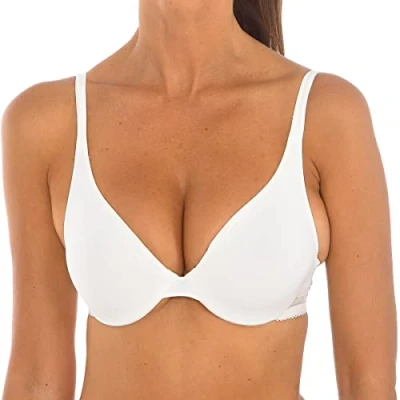 Afbeelding van Dim 1 x damesbeha met beugel Invisifree, Parelmoer, 75C