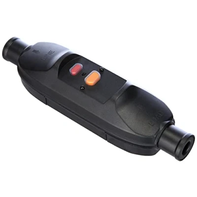 Afbeelding van AS Schwabe 45223 PRCD tussenstekker 230 V Zwart IP66