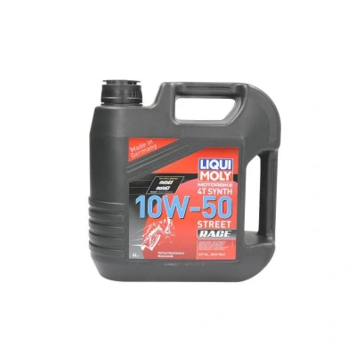 Afbeelding van Liqui Moly Motorbike 4T Synth 10W 50 Street Race 4L 1686