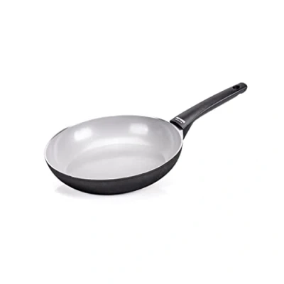 Afbeelding van Moneta Futura pan 28 cm, natuurlijke FineGres coating (NO PFAS), ook voor inductie, 100% Made in Italy