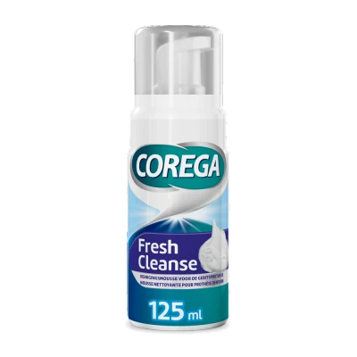 Afbeelding van Corega Fresh Cleanse Mousse kunstgebitreiniger 125ML