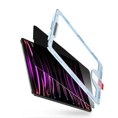 Afbeelding van BERSEM Privacy Screen Protector voor iPad Pro 11 inch (2022 &amp; 2021 2020 2018), Air 5e/4e generatie 2020) Anti Spy, Auto Alignment EZ Kit, Gehard glas Film, kras, Case Fridenly