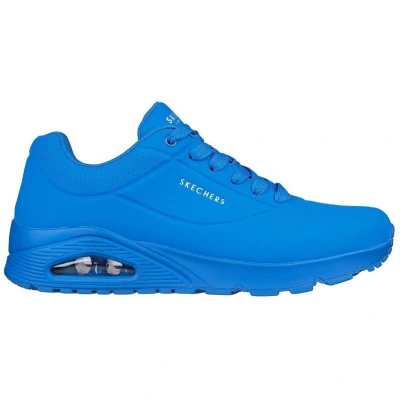 Afbeelding van Skechers Uno Stand on Air Sneakers voor heren, Blauw Durabuck Mesh, 46 EU