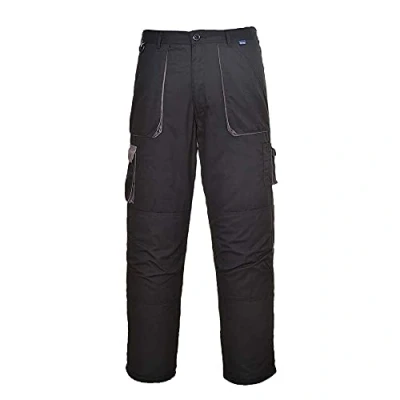 Afbeelding van Portwest Texo Contrast Broek maat XXL, Black