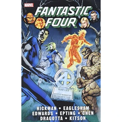 Afbeelding van FANTASTIC FOUR HICKMAN OMNIBUS HC 01 DAVIS CVR