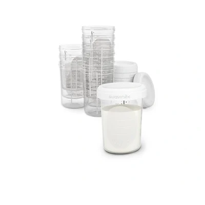 Afbeelding van Suavinex Zero.Zero 10 Stuks Bewaarbakjes SXZBRF050029