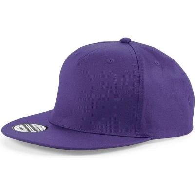 Afbeelding van Senvi Snapback Rapper Cap Paars One size fits all