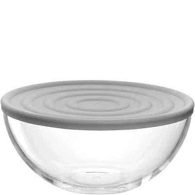 Afbeelding van LEONARDO Schaal CUCINA, Ø 28 cm, 1 Schüssel mit Silikondeckel (set, 2 delig)