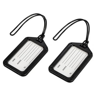 Afbeelding van Hama 2 Set Lug.Id Tag Zwart