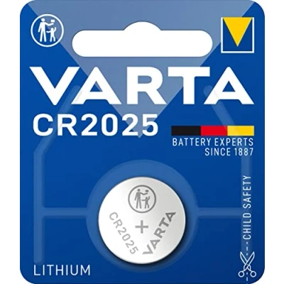 Afbeelding van Varta Batterij knoopcel CR2025 3V 157mAh Lithium 1 stuk