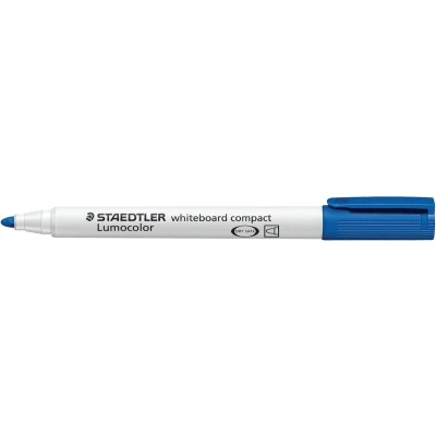 Afbeelding van Staedtler Whiteboardmarker Lumocolor Compact Blauw