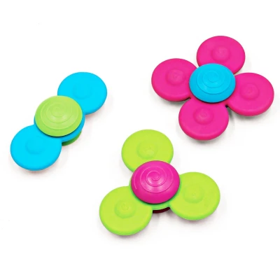 Afbeelding van Fat Brain Toys Activity Speelset Spinners 3 delig