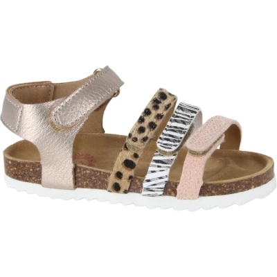 Afbeelding van Develab Sandalen voor kinderen, Maat: 29, Goud Leer