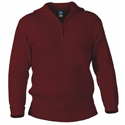 Afbeelding van Blauer Peter Schipperstrui pullover scheerwol 9 kleuren, Kleur:Bordeaux, Grootte:52