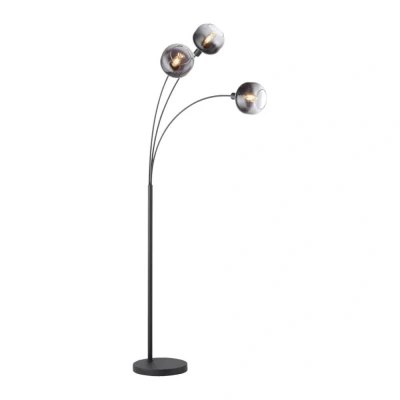 Afbeelding van Just Light Zwarte vloerlamp Zea 3 lichts 15422 18