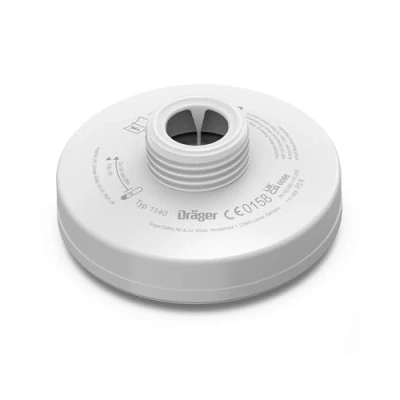 Afbeelding van Dräger X plore Rd40 deeltjesfilter 1140 P3 R voor aerosolen/deeltjes 1 st. Vervangingsfilter vol en halfmaskers 4740, 6300